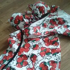 ぽんちゃん様専用！いちご柄ビキニ！三点セット