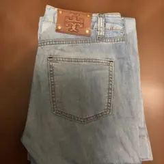 Tory Burch ライトブルー フレアデニム