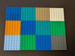 【正規品】LEGO 多色 6x6プレートセット