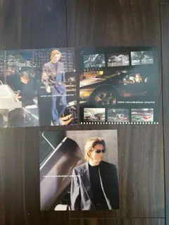 YOSHIKI セブンイレブン CM ポストカード3点