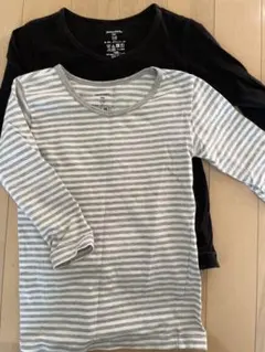 Hotcott ホットコット　長袖カットソー 110cm 2枚セット