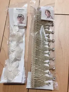 크라운 & 헤어밴드 플라워 버스데이 3코인 쓰리 코인