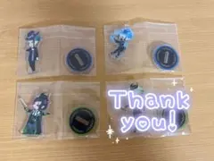 ツイステ ミニアクリルスタンド vol.6 寮服 ジェイド オルト リリア