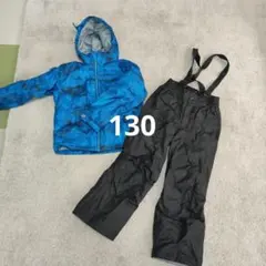 子ども用 青いスノーボードウェアセット