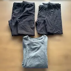 ユニクロ　ヒートテック　キッズサイズ　上1点　下4点　計5点セット