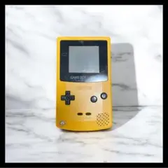 状態:良ゲームボーイカラー イエロー 動作確認済み　マリオカセット、カバー付属