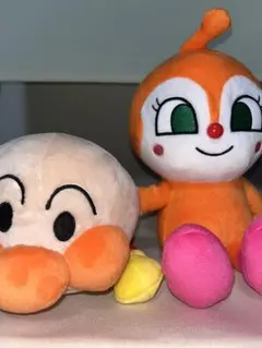 アンパンマンとドキンちゃん　ぬいぐるみセット