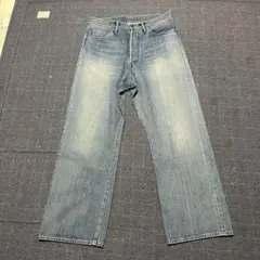 グラフペーパーSelvage Denim Wide Straight Pantsのサムネイル