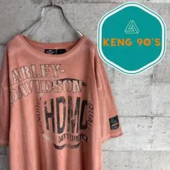 90,s Harley-Davidsonメキシコ製　両面ビックロゴTシャツ激レア