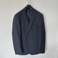 極美品】renoma レノマ 3P スリーピース グレーチェック スーツ Y5