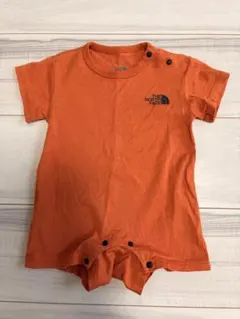 THE NORTH FACE オレンジ ロンパース