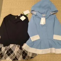 ケイトスペードキッズ パーカー ウィンドブレーカー スプリングコート ワンピース