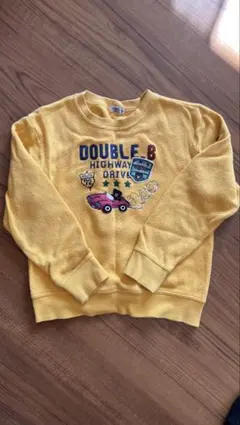 DOUBLE B イエロー トレーナー 140サイズ