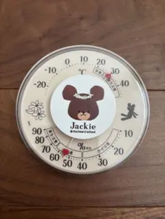 【美品】くまのがっこう ジャッキー 温湿度計