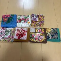 ゆ*ん様 KENZO 花柄ハンカチ 7枚セット