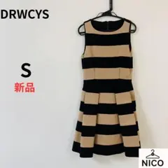 【新品】DRWCYS ドロシーズ ボーダー ノースリーブ ワンピース ドレスのサムネイル