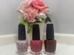 OPI ネイルラッカー 3本セット