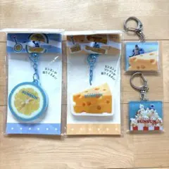パペットスンスン パカッとアクリルキーホルダー 4種セット
