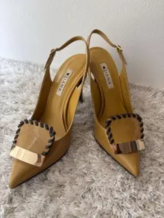 DIANA バックストラップ ミュール パンプス