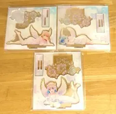アクリルスタンド TSUTAYA グリッドマンユニバース 夢芽 六花 アカネ