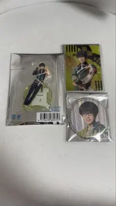 篭手切江　アクスタ　缶バッジ　カード　刀ミュ　目出度歌誉花舞 十周年祝賀祭