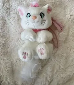 ディズニー　おしゃれキャット　マリー ちゃん　ぬいぐるみポシェット