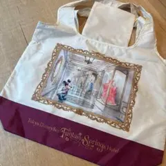 ディズニーファンタジースプリングスホテルグランドシャトーエコバッグ
