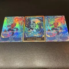 ONE PIECE カードゲーム マルコ SRパラレル　金ドン
