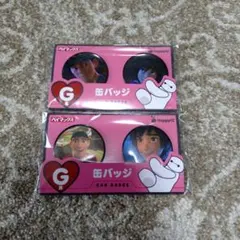 ベイマックス ハッピーくじ G賞 缶バッジ 2点セット