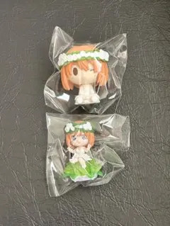 五等分の花嫁　一番くじ　ケーブルマスコット ちょこのっこフィギュア　中野四葉