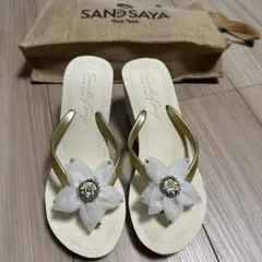 Sand by Saya NY サンドバイサヤ ビーチサンダル フラワーのサムネイル