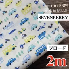 SALE【R6043】SEVENBERRYコットンブロード 車 2mオフホワイト