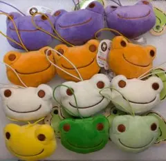 RAKUTAO029539専用かえるのピクルス　もちもちフェイスマスコット１２個