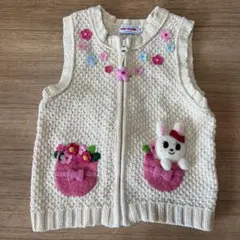 miki HOUSE ベビーベスト 90