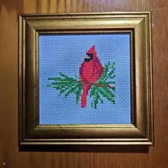 クロスステッチ完成品☆クリスマス