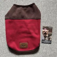 VERY 裏ボア切替タンクトップ レッド 4号