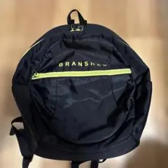 BRANSHES リュック ブラック ネオンイエローのサムネイル