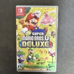 New スーパーマリオブラザーズ U デラックス　switch ソフト