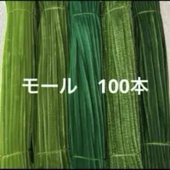 緑系　モール　手芸