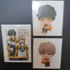 るかっぷ　WIND BREAKER　十亀条　兎耳山丁子　ステッカー