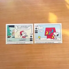 スヌーピーミュージアム　入場特典 季節限定ステッカー 2025年　2枚