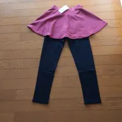 新品　140　スカッツ　10部丈　セ　レギンス　スカート　スパッツ
