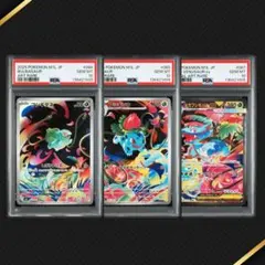 PSA10連番】 フシギダネ フシギソウ メガフシギバナex 進化ライン