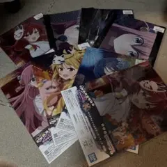 一番くじ ぼっち・ざ・ろっく！ K賞 クリアファイル＆ステッカー ８種セット