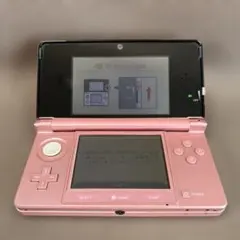 ミスティピンク　ニンテンドー3DS 本体 充電器 付き