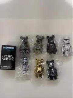 フルコンプ 7体 スターウォーズ マンダロリアン ベアブリック CHASE⓵