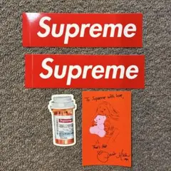 Supreme ステッカー 4枚セット
