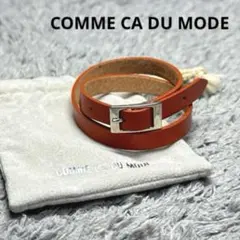 COMME CA DU MODE コムサデモード レザー ブルスレット バングルのサムネイル