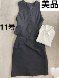 Folk ダークグレー 事務服　11号