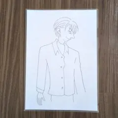 手描きイラスト 線画